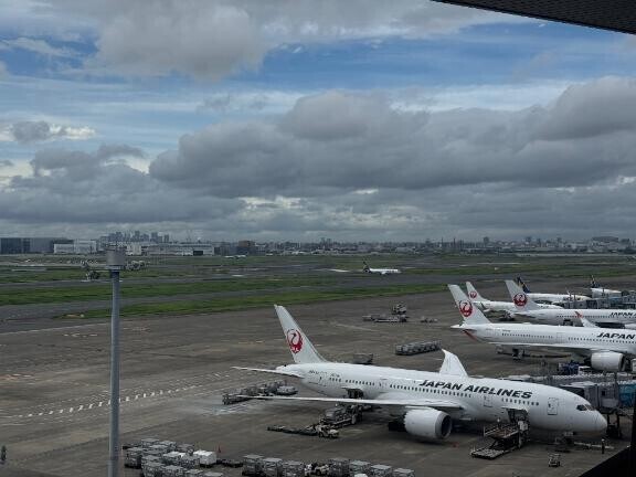 空港で勉強????