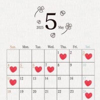 ?5月出勤予定??????