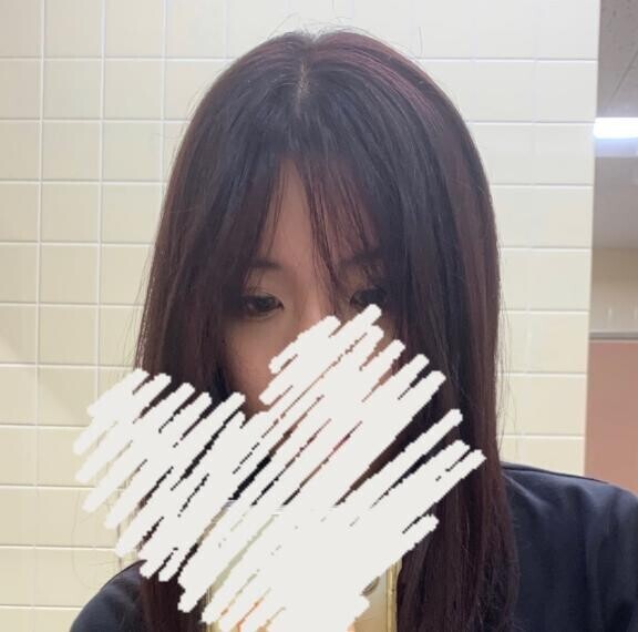 前髪つくった～