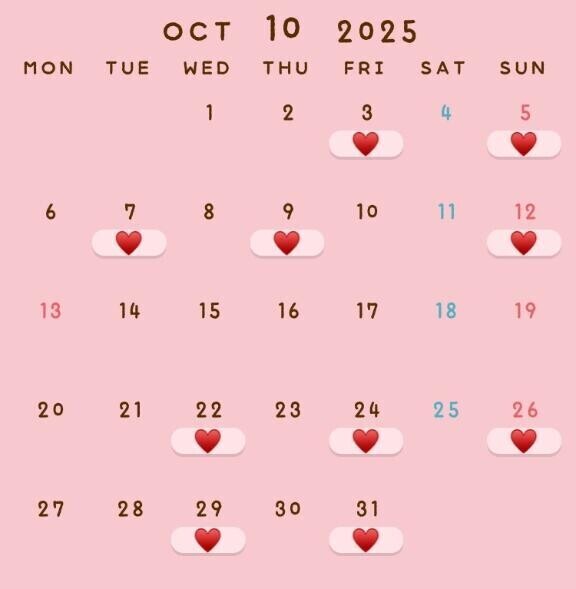 10月もよろしくね?