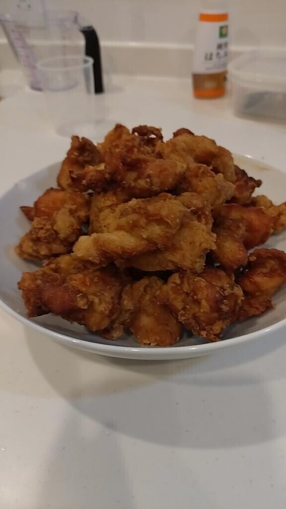 唐揚げ大漁！