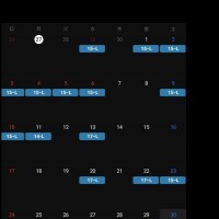 5月の予定
