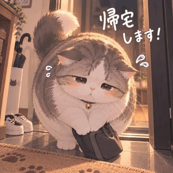 帰宅します?
