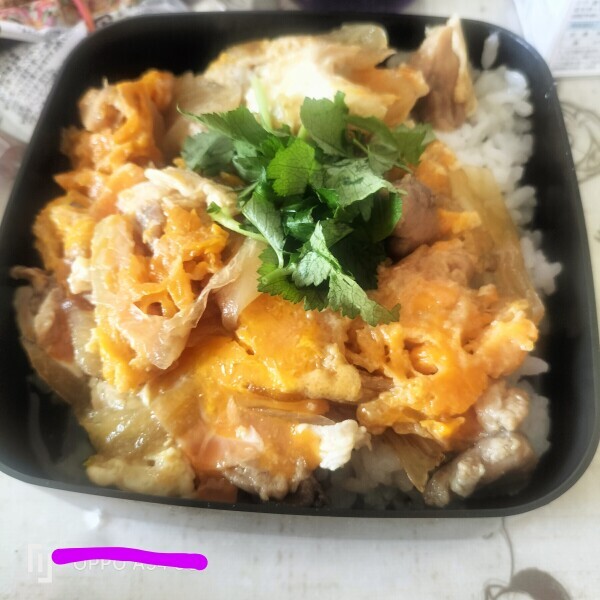 親子丼作りました♥️
