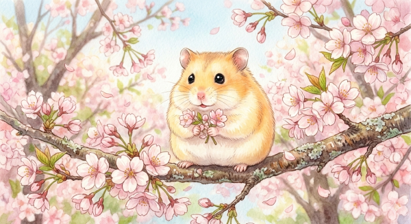 🐹🌸明日、出勤します🌸🐹