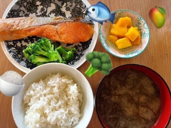 朝ごはん🍚