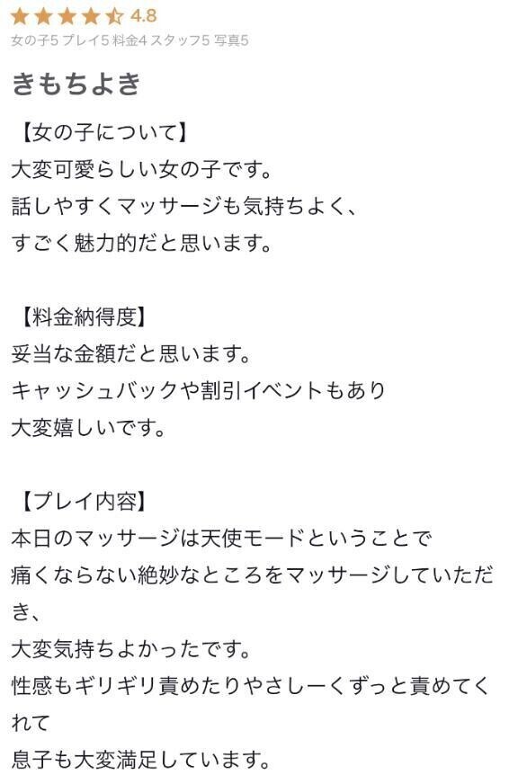 【お礼写メ日記】