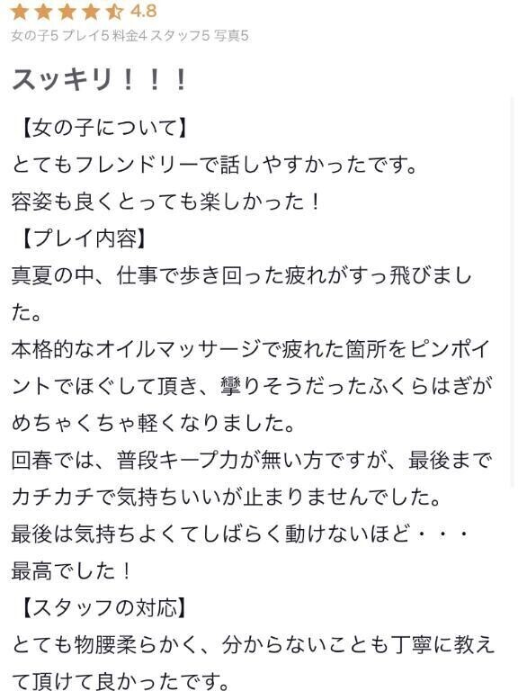 【お礼写メ日記】
