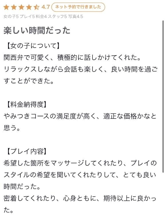 【お礼写メ日記】