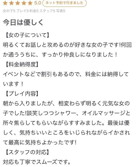 【お礼写メ日記】
