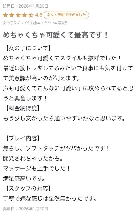 【お礼写メ日記】