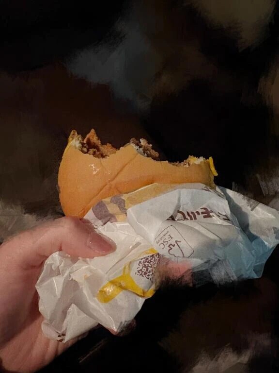 チーズバーガーゲッチュ🍔🧀また来週👋