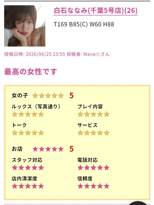 口コミありがとー♡