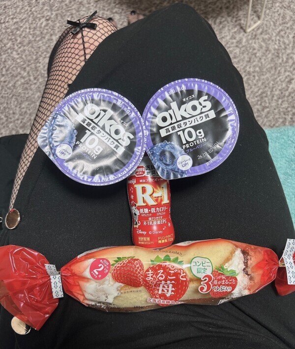 差し入れthx❤︎🍓👁️🫦👁️🍓