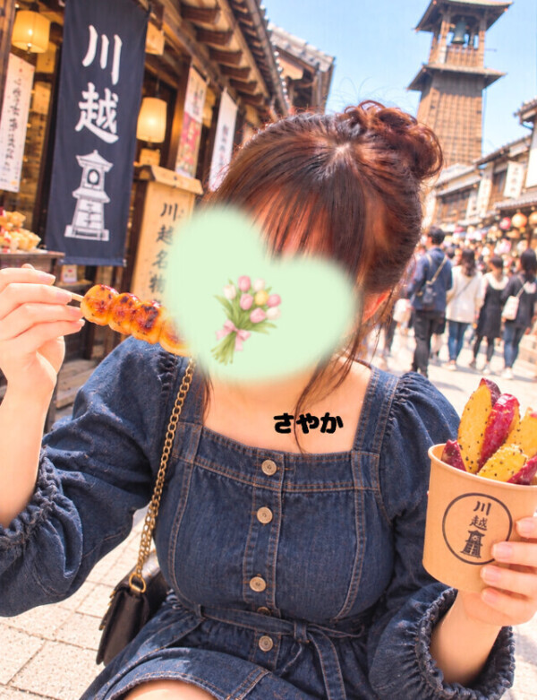 食べ歩けないくらい人がいる🍠🍡🧋