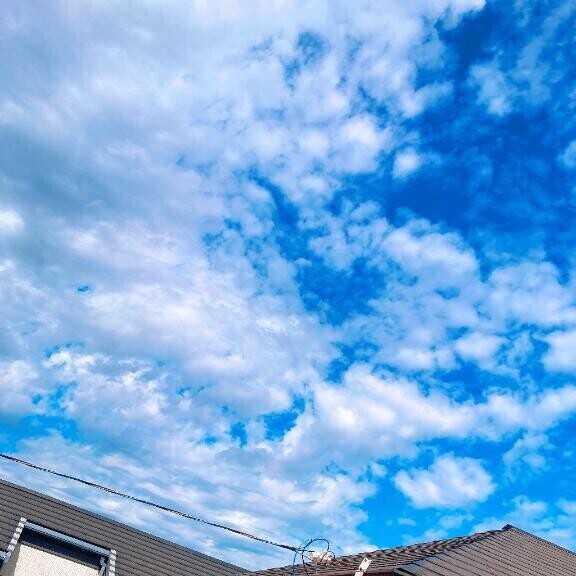 雲が切れて。。。