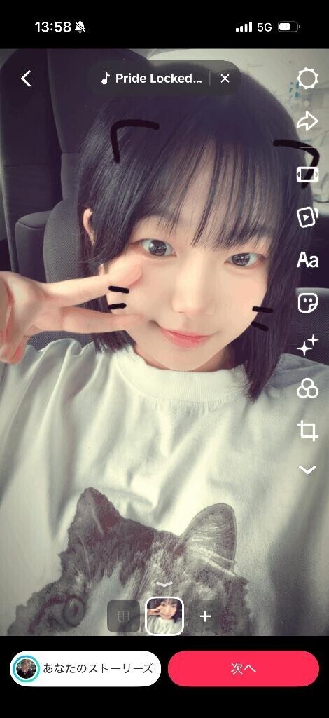 ありがとう（ ;  ; ）