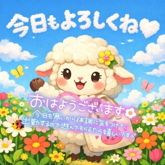 おはようございます??