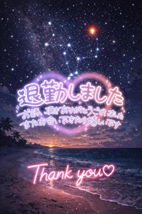 優しい時間ありがとう??