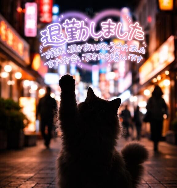 お疲れ様でした?
