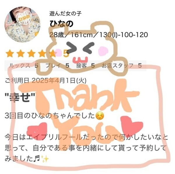 口コミありがとう🧸💝