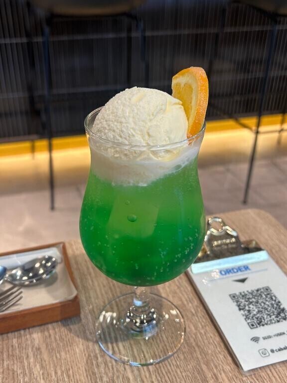 メロンソーダが好き??