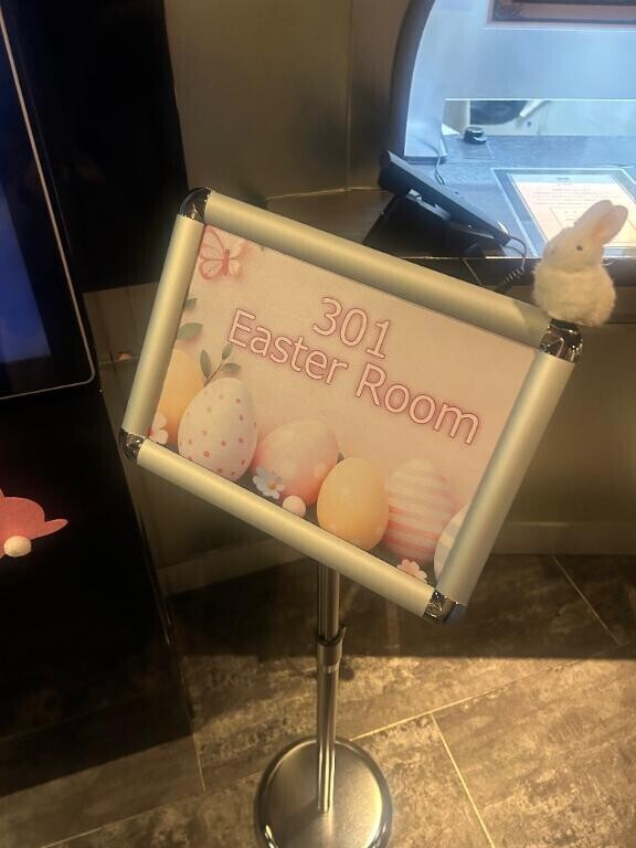 ドマーニのイースタールームいきたい！！