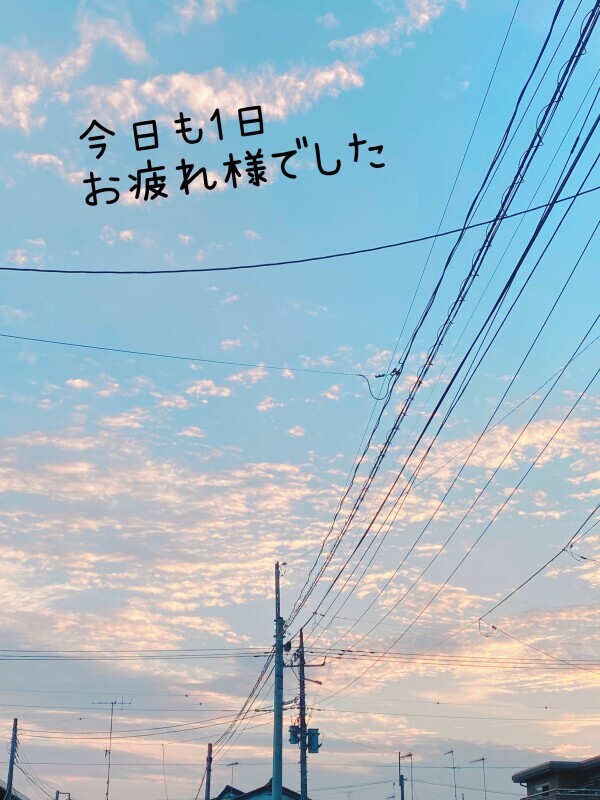 今日の、ありがとう