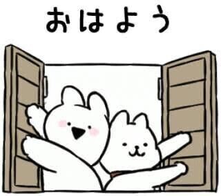 おはようございます！