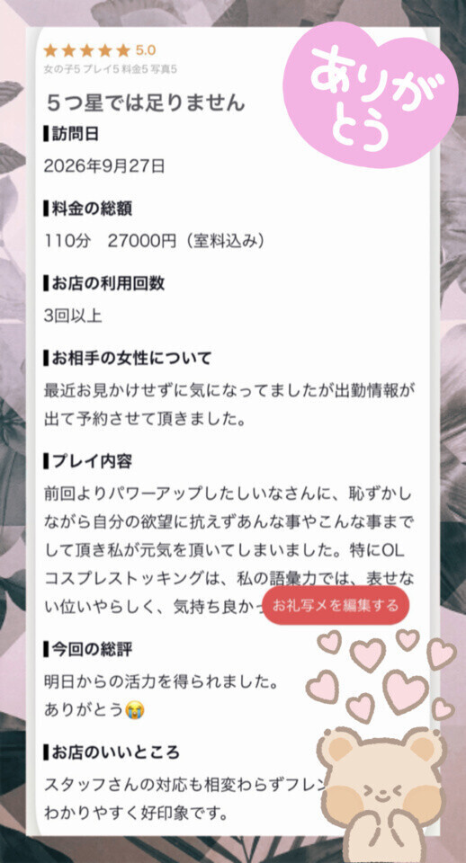 クチコミありがとう