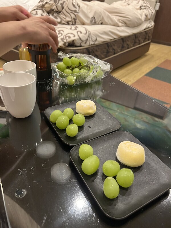 甘い差し入れととろけるひととき