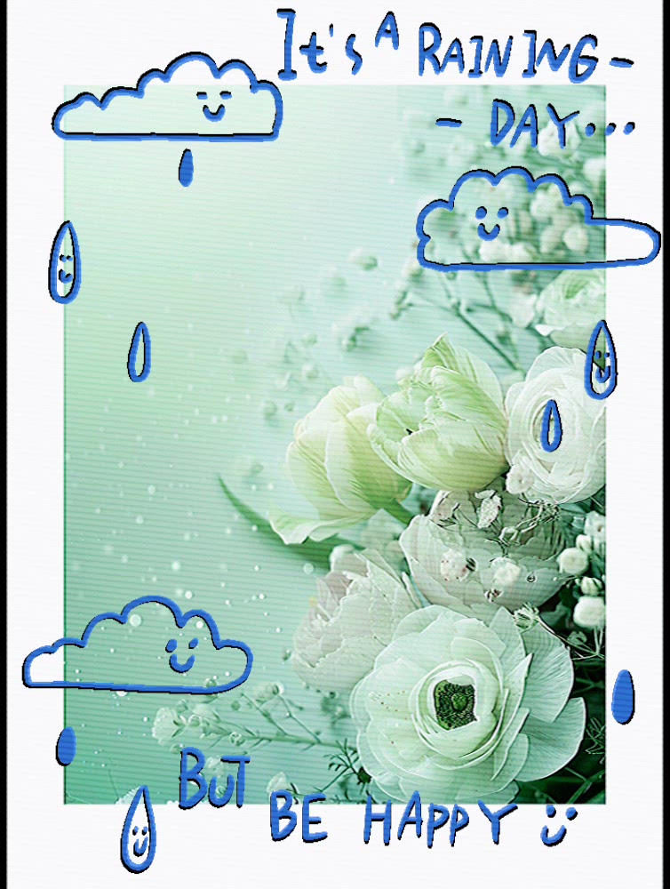 天気の悪い日は……