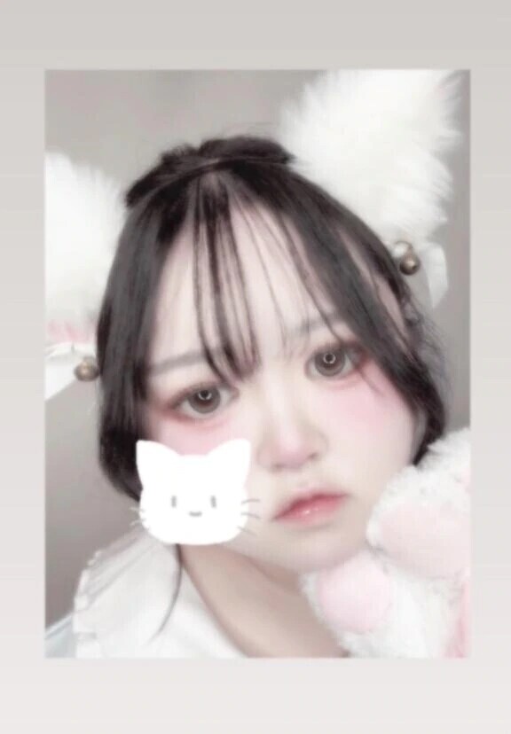 自撮り難しい🥲