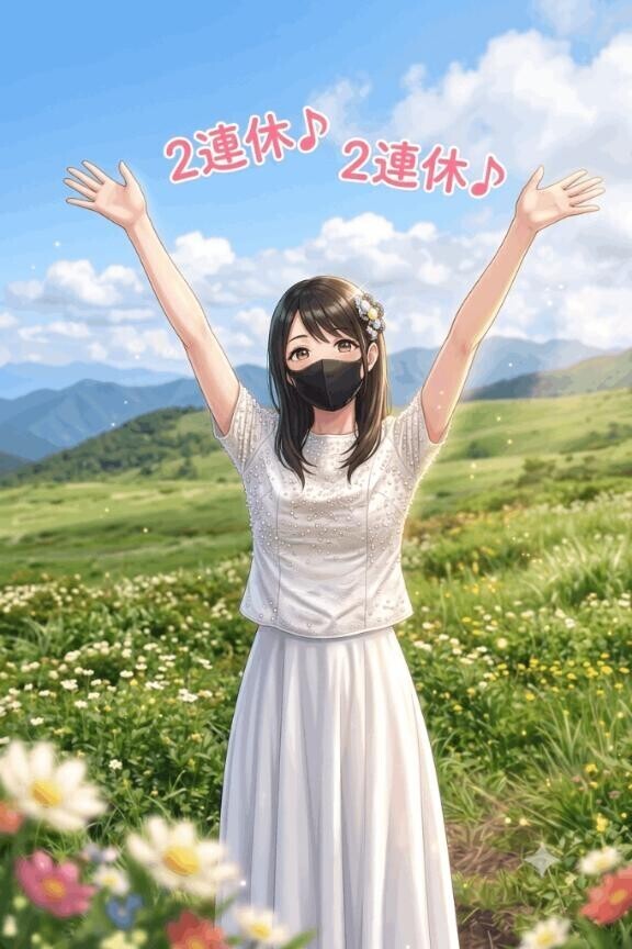 おはまんげ?今日はお休み?