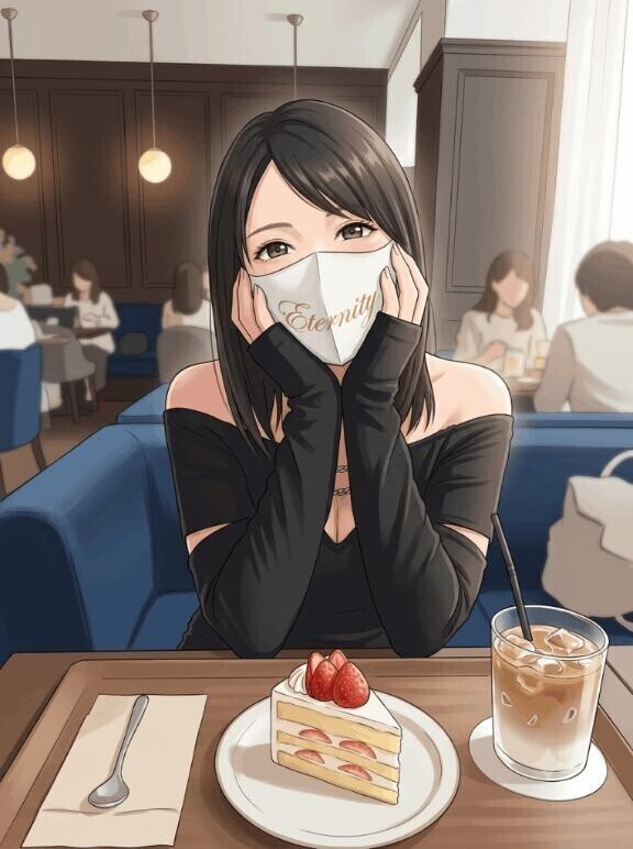 顔にまたがるネキ?