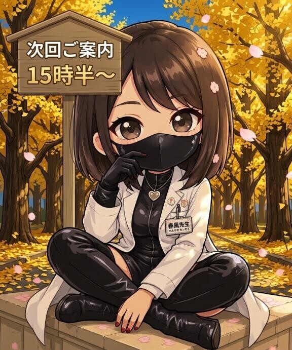 次回ご案内　15時半～