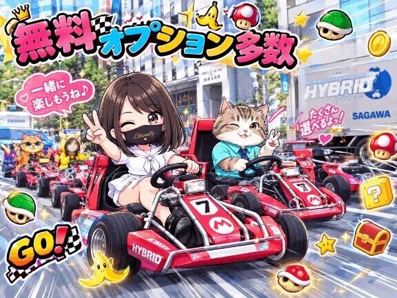 無料オプション多数