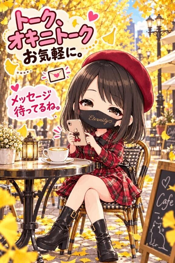 トーク、オキニトークお気軽に。