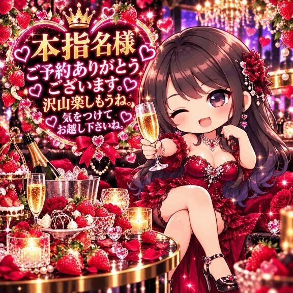 本指名様ご予約ありがとうございます。