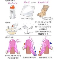 ガーゼで亀〇責め?