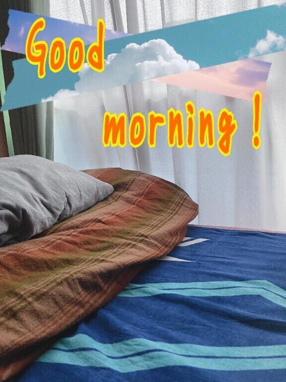 おはようございます ?