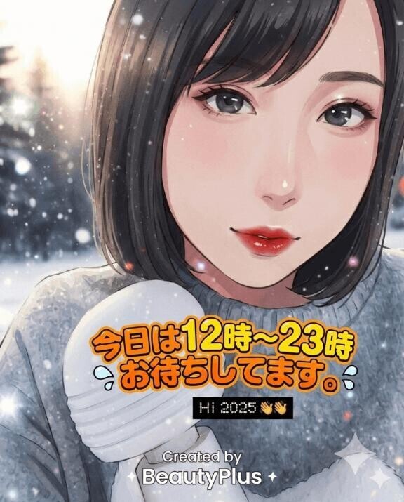 顔面に乗る満湖?