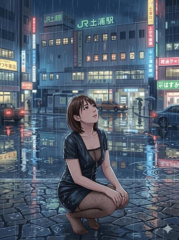 聖水の雨でぬちょぬちょしよ?