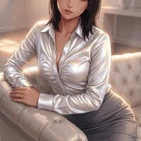 顔にまたがるネキ?