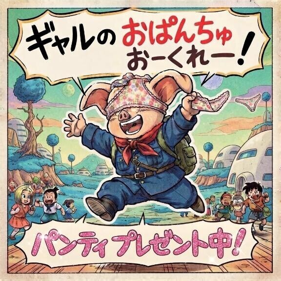 パンティプレゼントです！