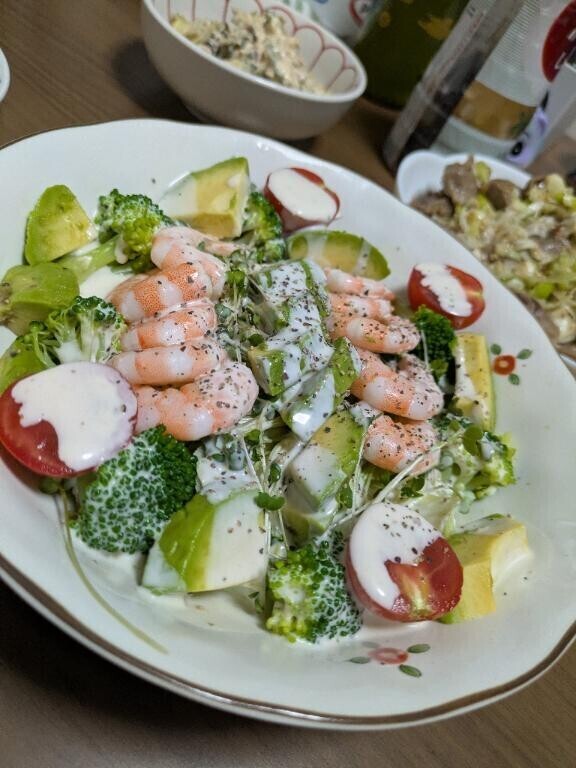 料理を...?????