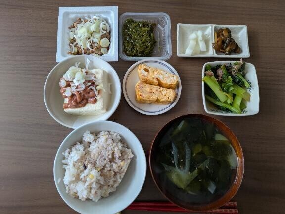 朝ご飯?