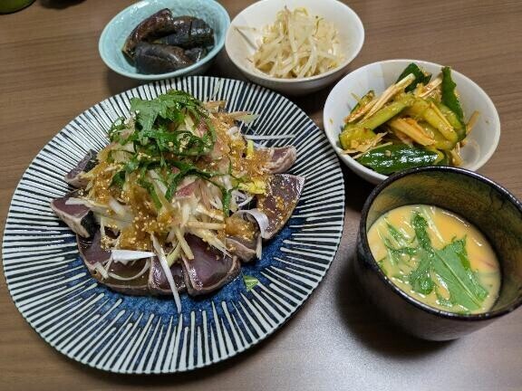鰹のタタキ???