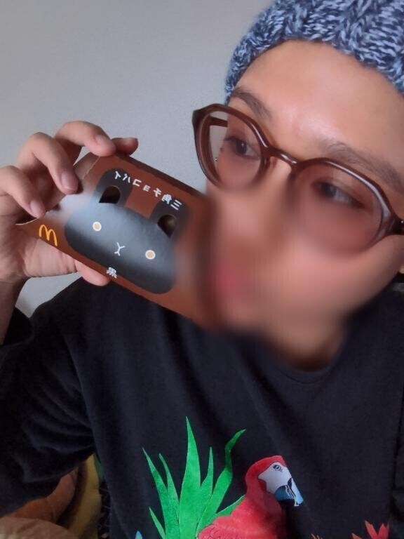 お散歩したので?