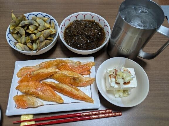 お休み晩酌はハラス?